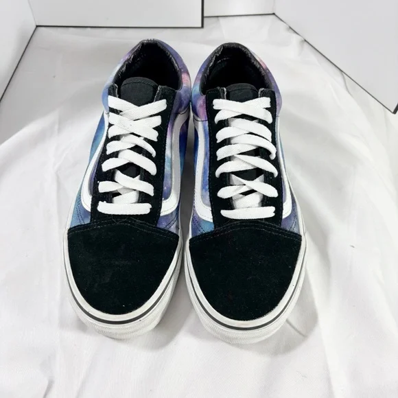 Vans Women's Sneakers - Black, Blue, Purple, White - Picture 2 of 6